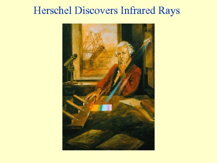 Herschel Discovers Infrared Rays 