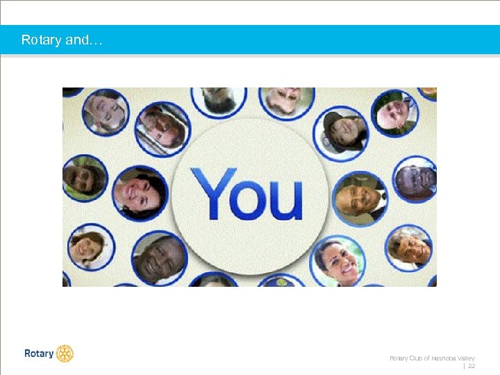 Rotary and… Rotary Club of Nashoba Valley | 22 