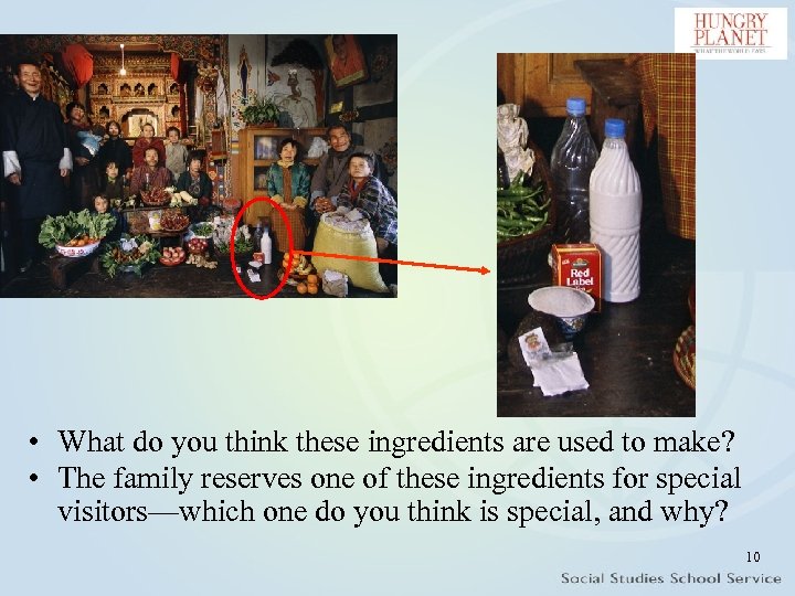  • What do you think these ingredients are used to make? • The