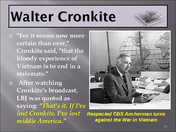 Walter Cronkite 