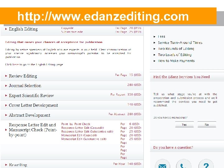 http: //www. edanzediting. com 31 