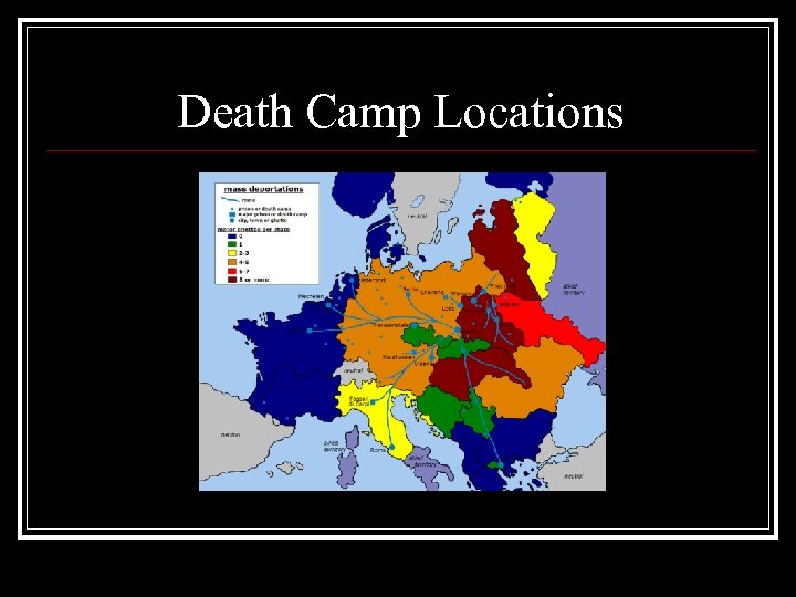 Death Camp Locations 
