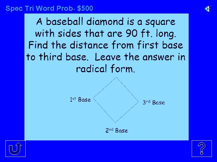 Spec Tri Word Prob- $500 