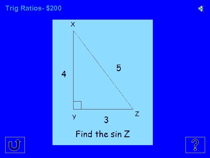 Trig Ratios- $200 