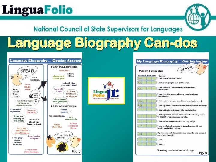 Language Biography Can-dos 