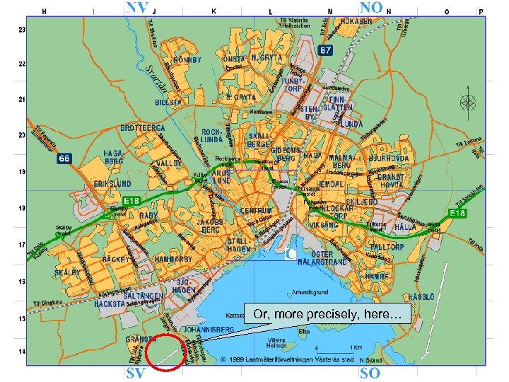 Or, more precisely, here… 