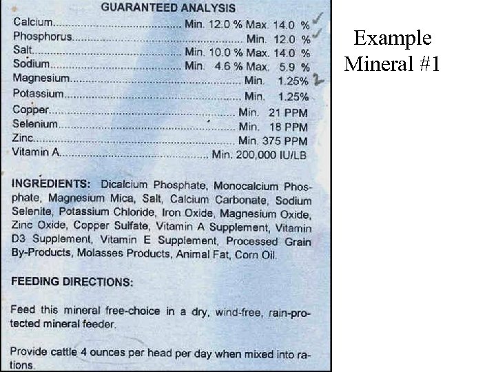 Example Mineral #1 