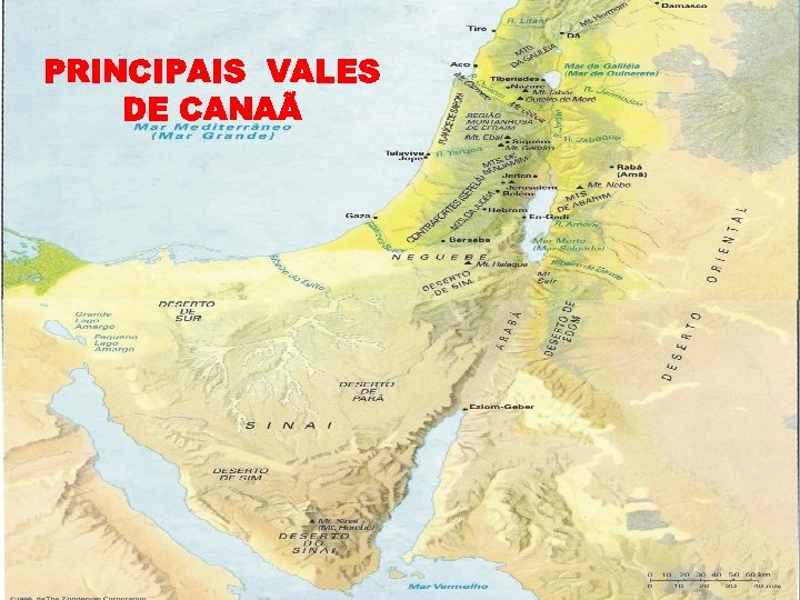 PRINCIPAIS VALES DE CANAÃ 