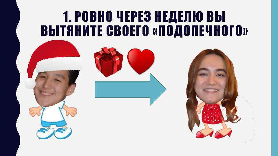 1. РОВНО ЧЕРЕЗ НЕДЕЛЮ ВЫ ВЫТЯНИТЕ СВОЕГО «ПОДОПЕЧНОГО» 