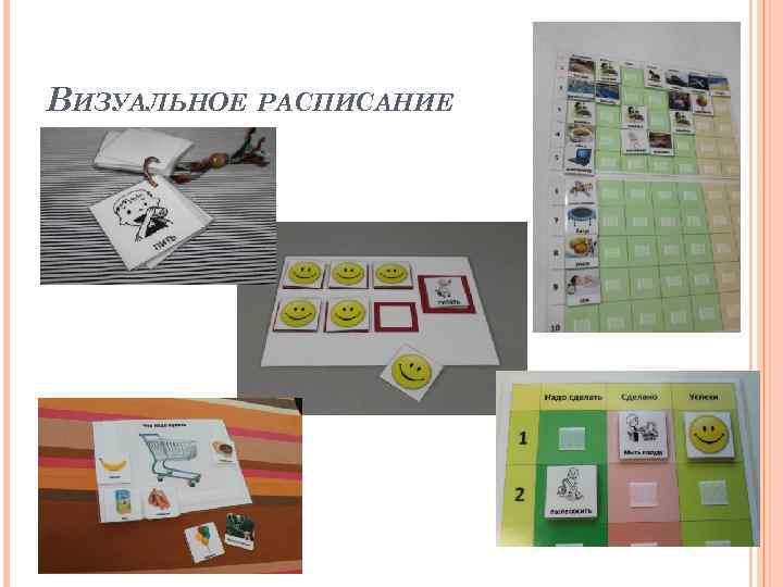ВИЗУАЛЬНОЕ РАСПИСАНИЕ 