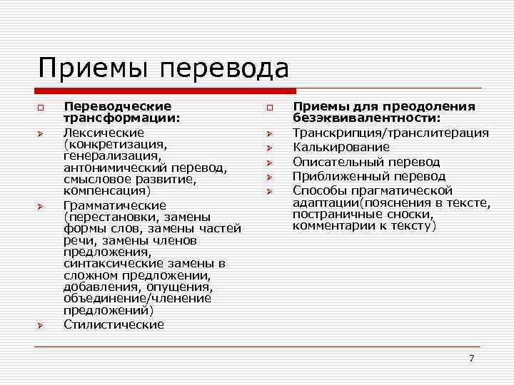 Бывал перевод. Приёмы трансформации перевода. Приемы трансформации при переводе. Методы и приемы перевода. Лексические и грамматические приемы перевода.