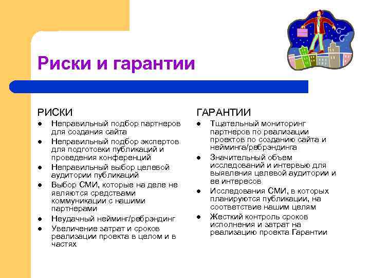 Риск план. Гарантии и риски компании в бизнес плане пример. Риски бизнес плана таблица. Риски и гарантии. Гарантии и риски компании.