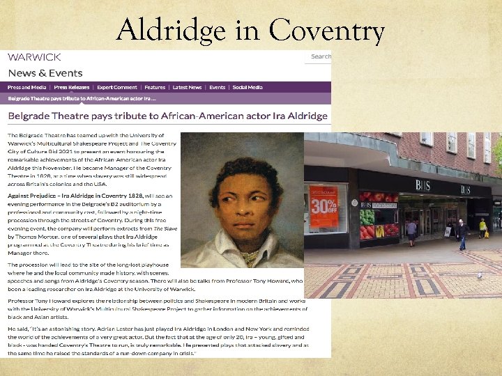 Aldridge in Coventry 
