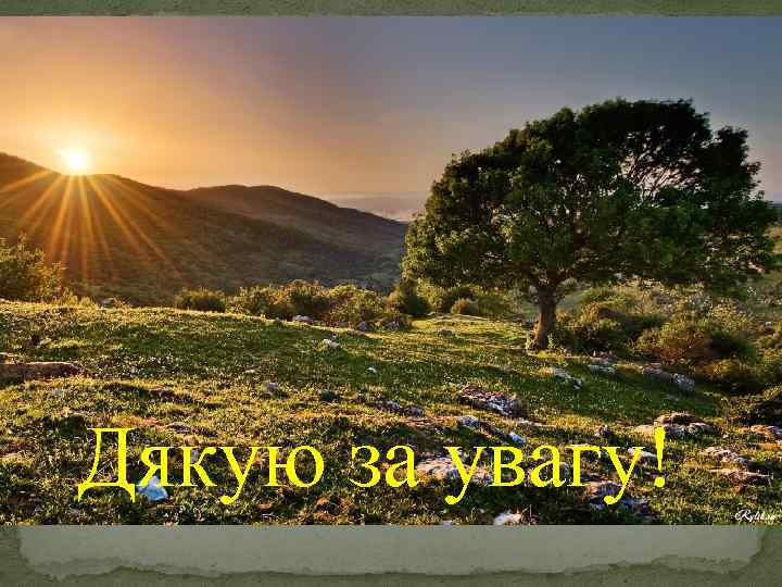 Дякую за увагу! 