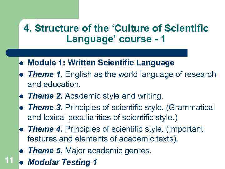 What Is Scientific Language