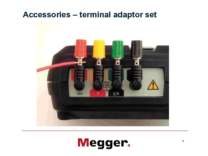 Accessories – terminal adaptor set 19 