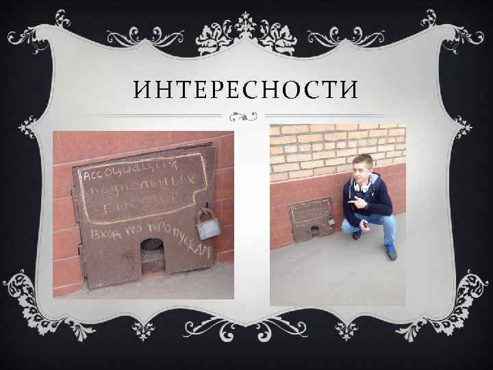 ИНТЕРЕСНОСТИ 