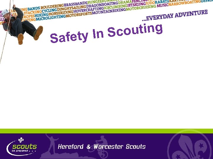 S outing y In Sc afet 