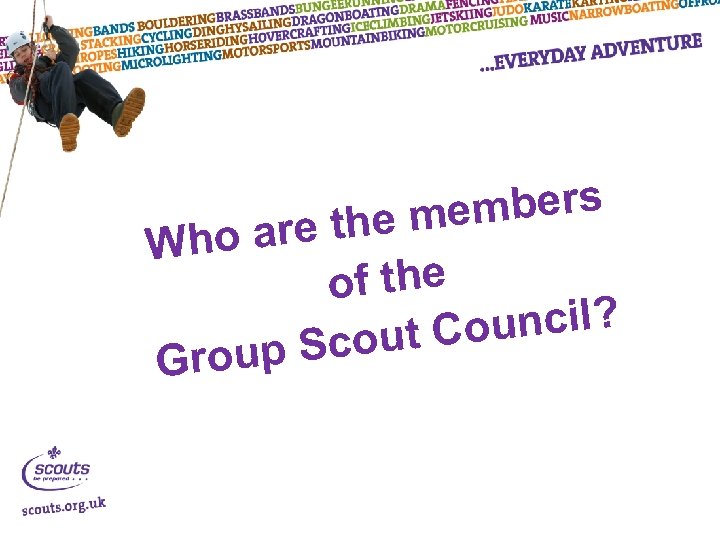 mbers the me ho are W of the ouncil? cout C roup S G