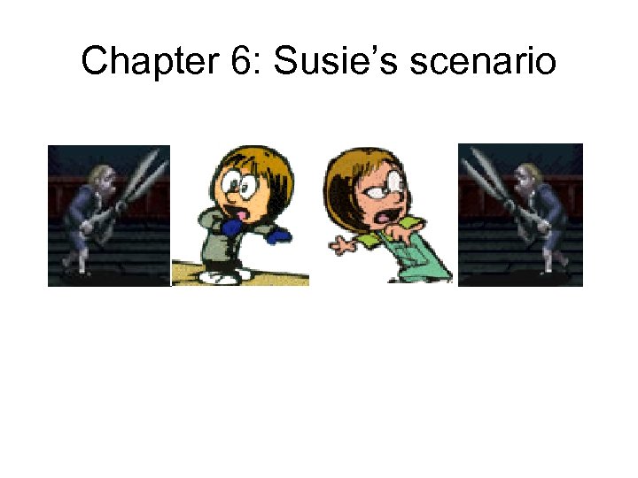 Chapter 6: Susie’s scenario 