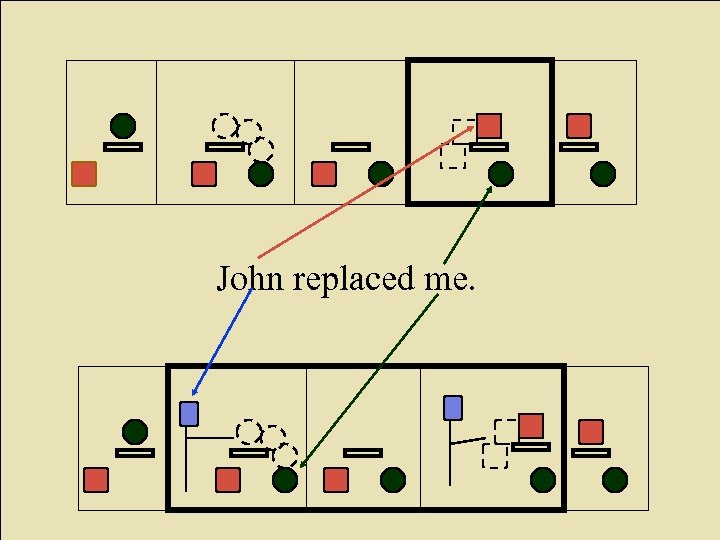 John replaced me. 
