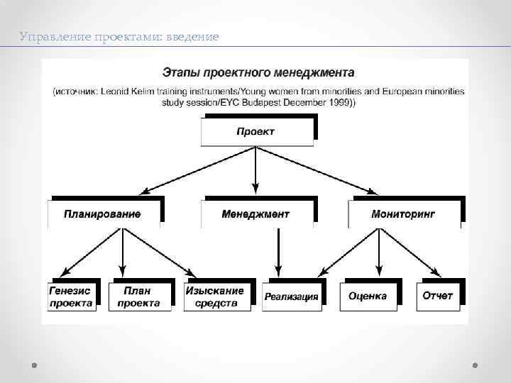 Управление проектами: введение 