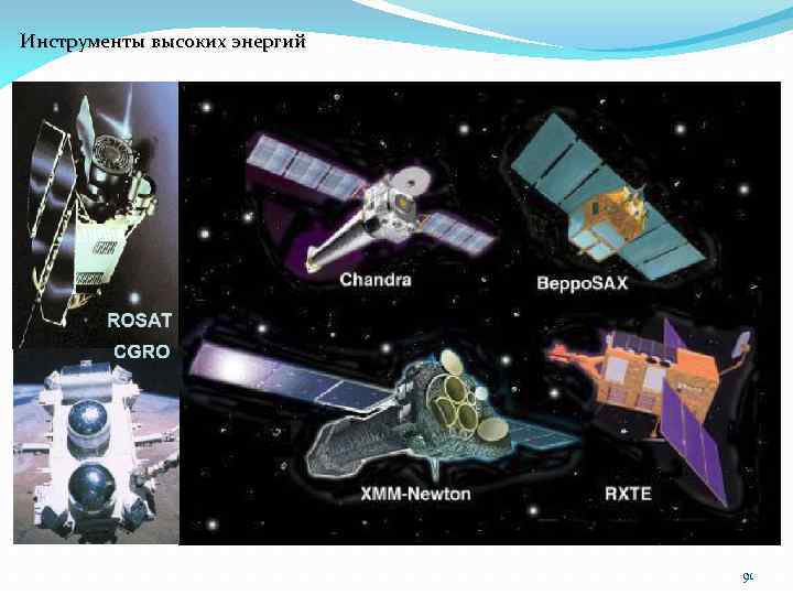 Инструменты высоких энергий 91 