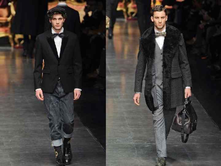 DOLCE AND GABBANA ОСЕНЬ-ЗИМА 2012 -2013 Коллекция вышла не маленькой, в духе 20 х