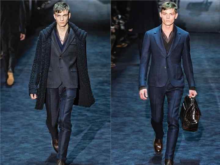 GUCCI MEN'S ОСЕНЬ/ЗИМА 2012 -2013 Очень уютная коллекция, весьма много классики, но с оригинальными
