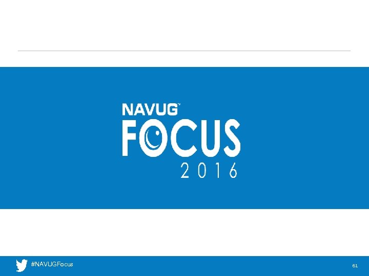 #NAVUGFocus 61 