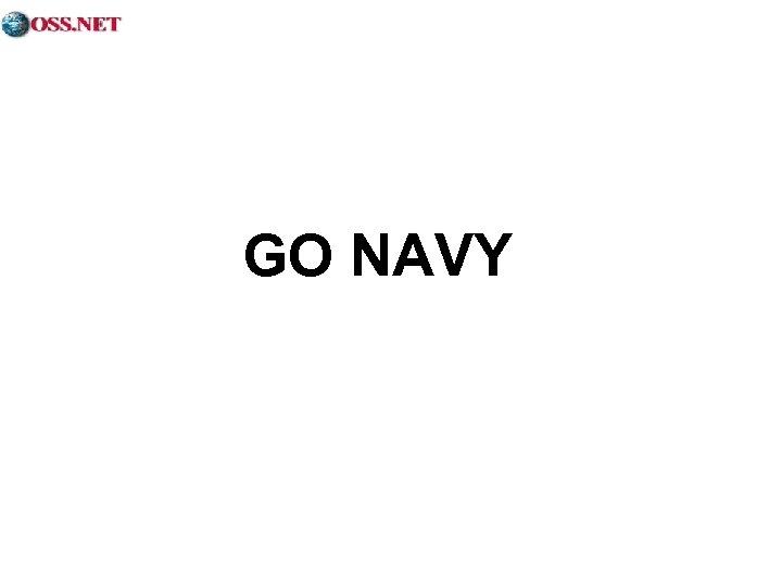 GO NAVY 