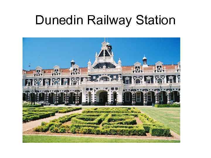 Dunedin Railway Station 