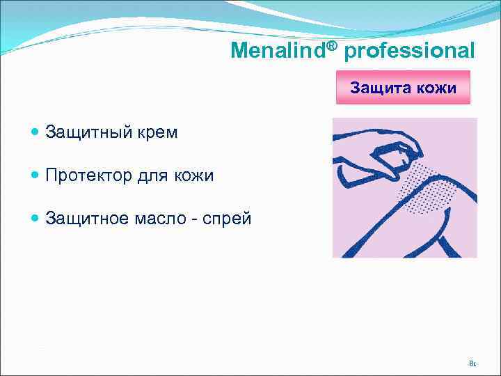 Menalind® рrofessional Защита кожи Защитный крем Протектор для кожи Защитное масло - спрей 81