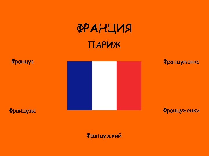 ФРАНЦИЯ ПАРИЖ Француз Француженка ФЛАГ Француженки Французы Французский 