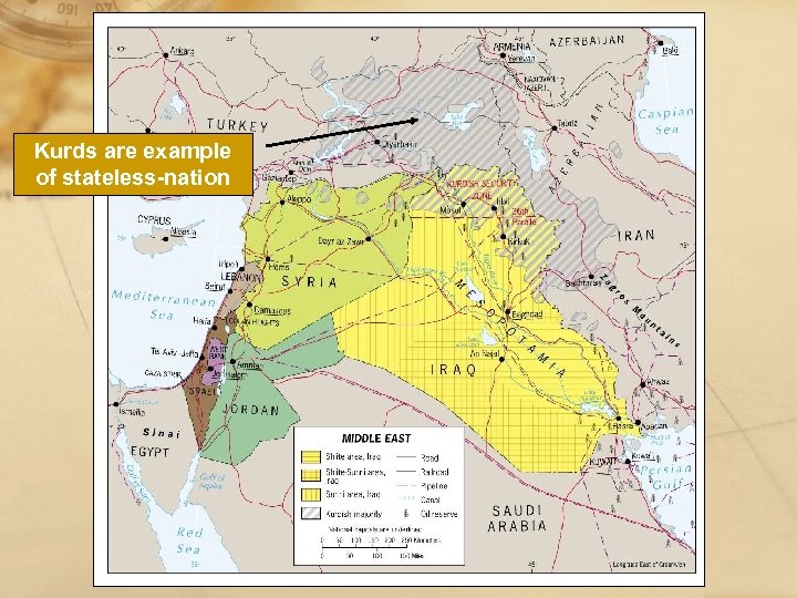 Kurds are example of stateless-nation 