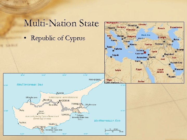 Multi-Nation State • Republic of Cyprus 