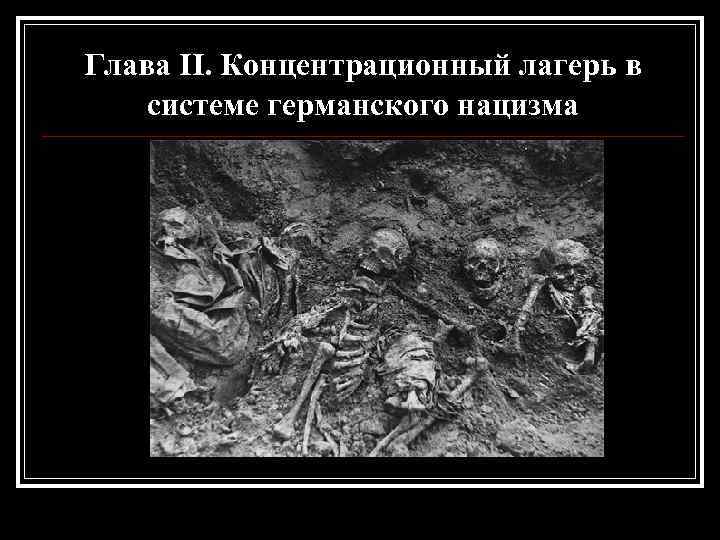 Глава II. Концентрационный лагерь в системе германского нацизма 