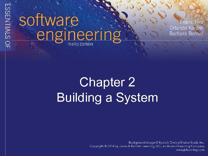 Chapter 2 Building a System 