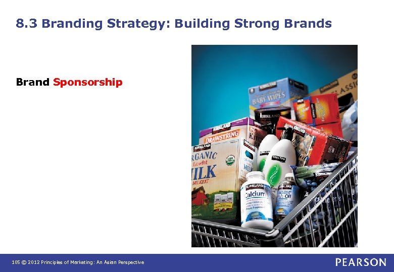 8. 3 Branding Strategy: Building Strong Brands Brand Sponsorship 105 © 2012 Principles of