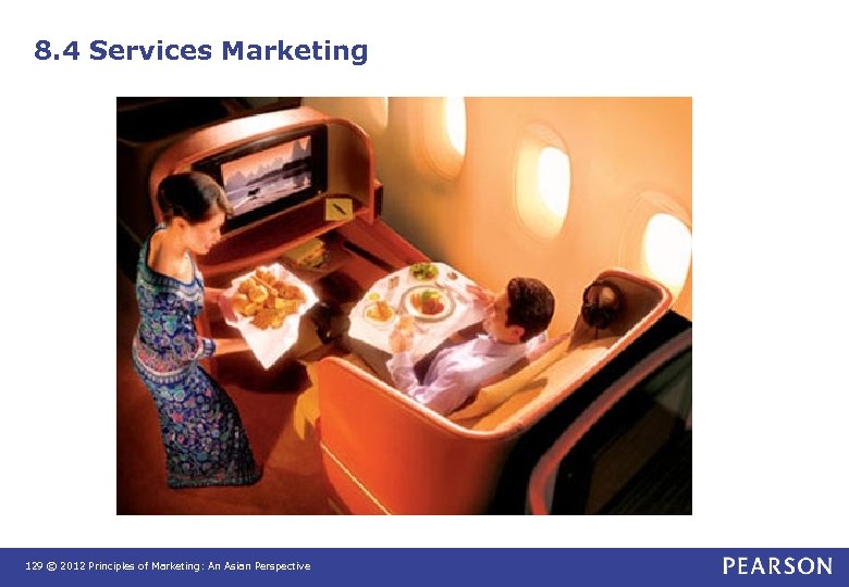 8. 4 Services Marketing 129 © 2012 Principles of Marketing: An Asian Perspective 