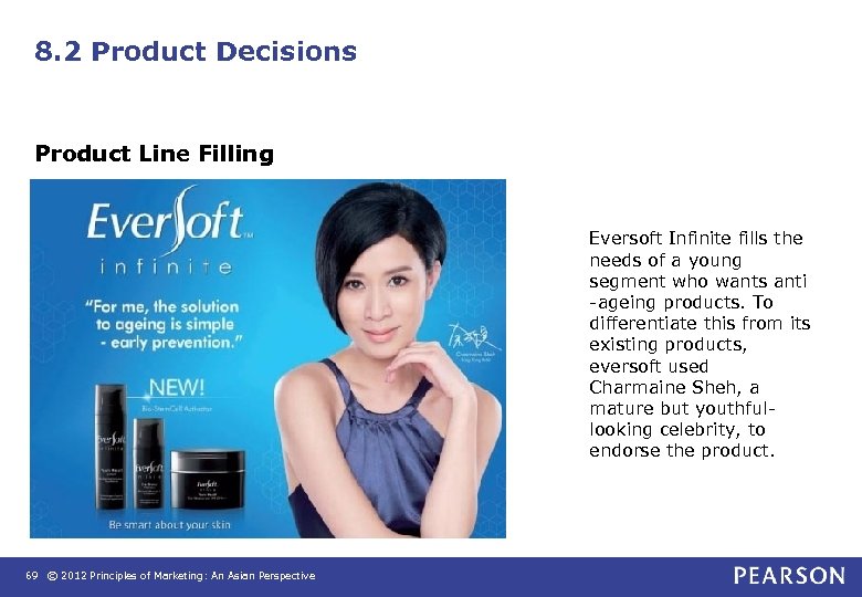 8. 2 Product Decisions Product Line Filling Eversoft Infinite fills the needs of a