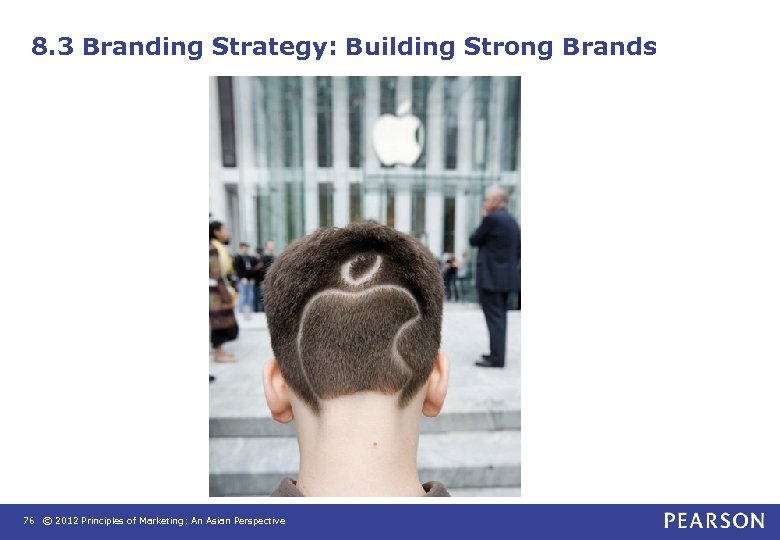 8. 3 Branding Strategy: Building Strong Brands 76 © 2012 Principles of Marketing: An