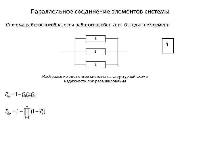 Электрическая схема состоит из элементов каждый из которых в момент включения с равной вероятностью