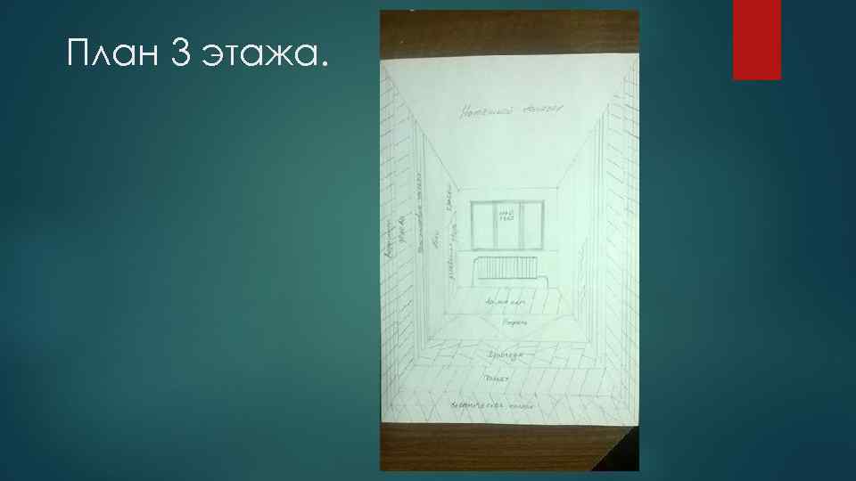 План 3 этажа. 