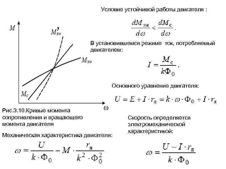 Электромеханическая постоянная времени двигателя