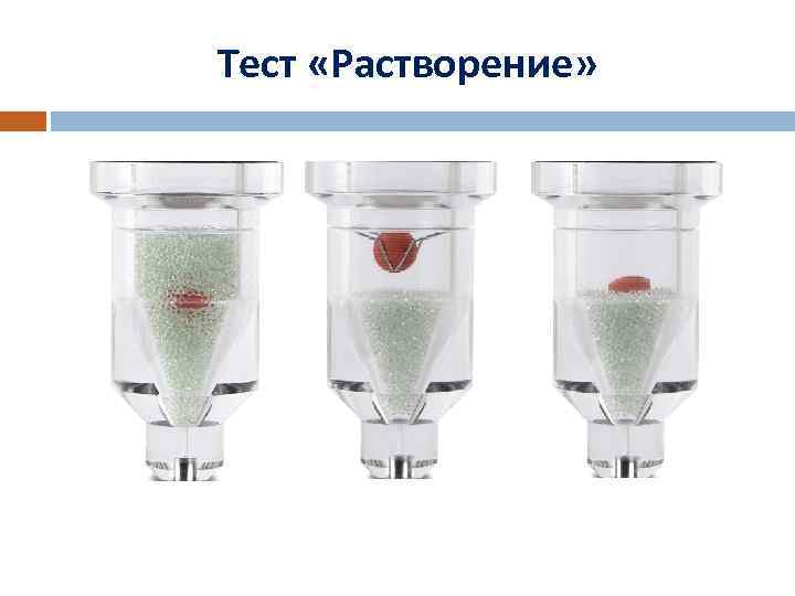 Тест «Растворение» 