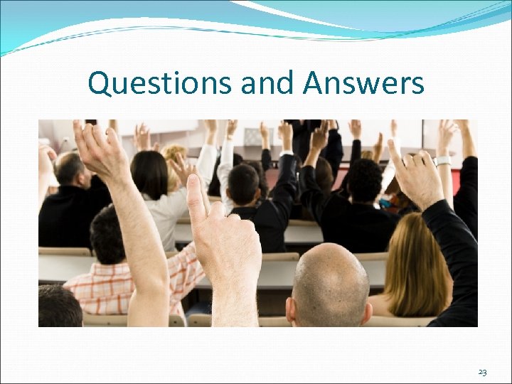 Questions and Answers 23 