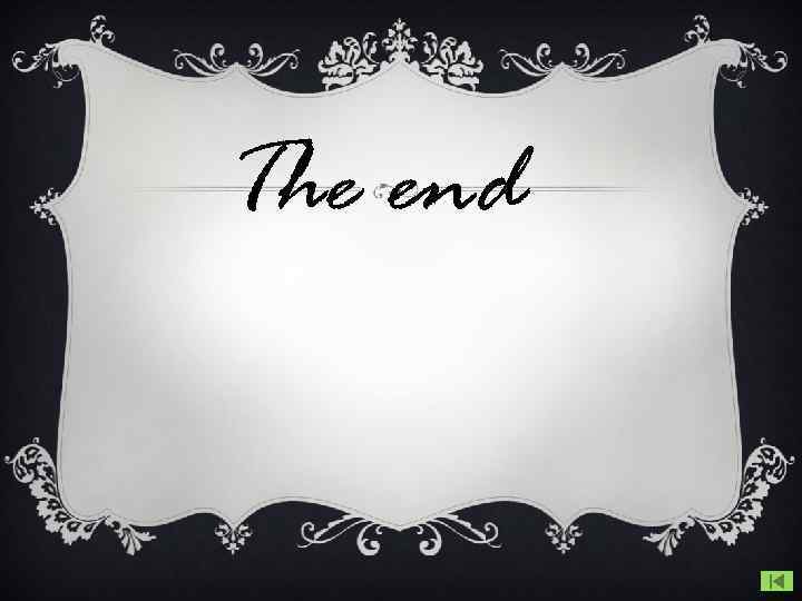 The end 