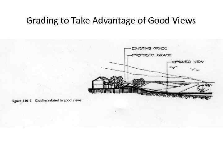 Grading to Take Advantage of Good Views 