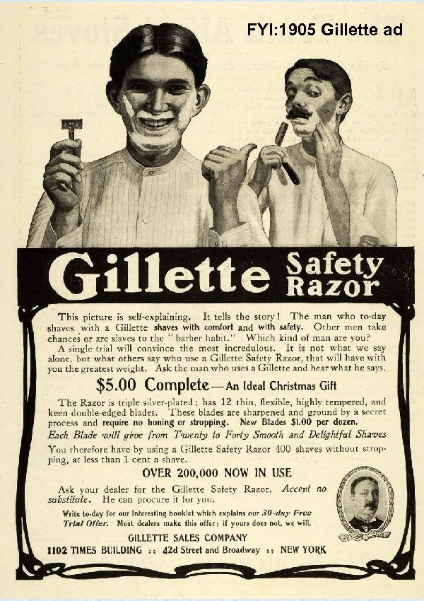 FYI: 1905 Gillette ad 5 